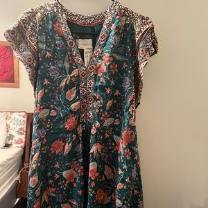 Zenia Mini Dress Anthropologie XS